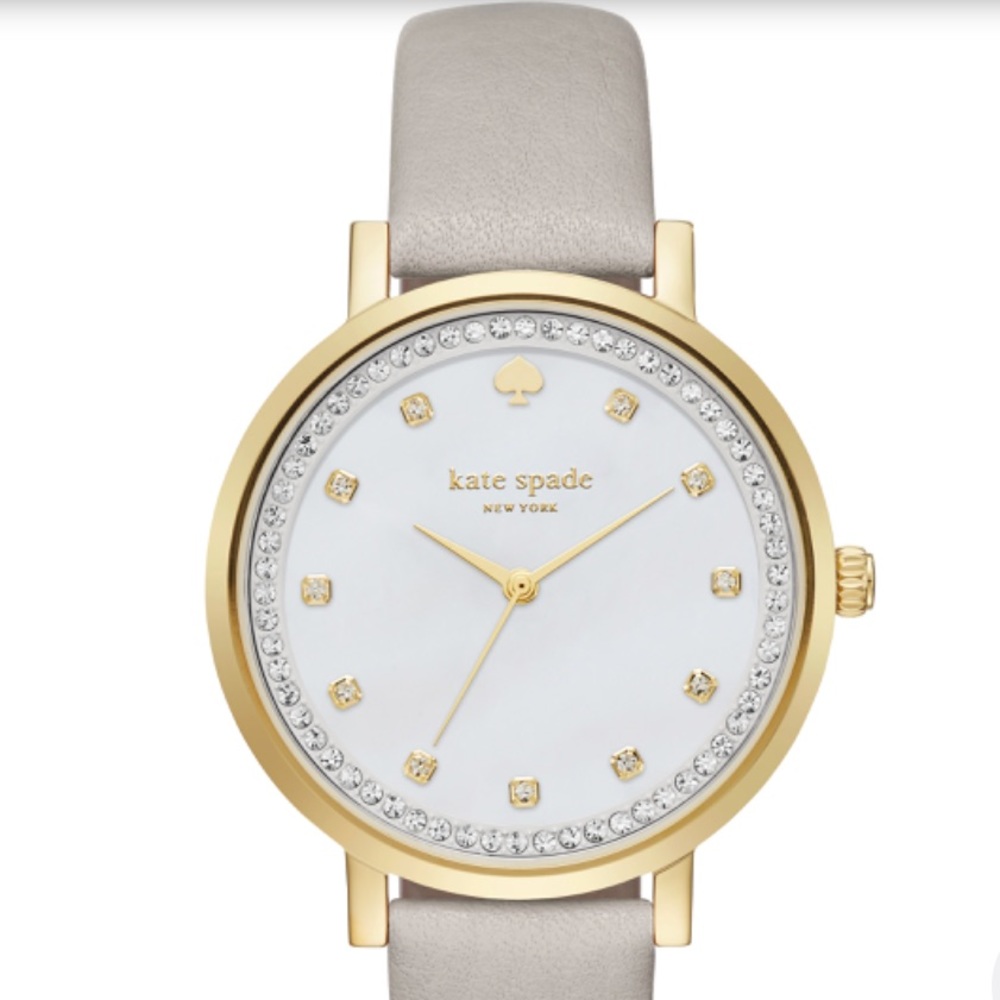 clocktower grey pave monterey watch